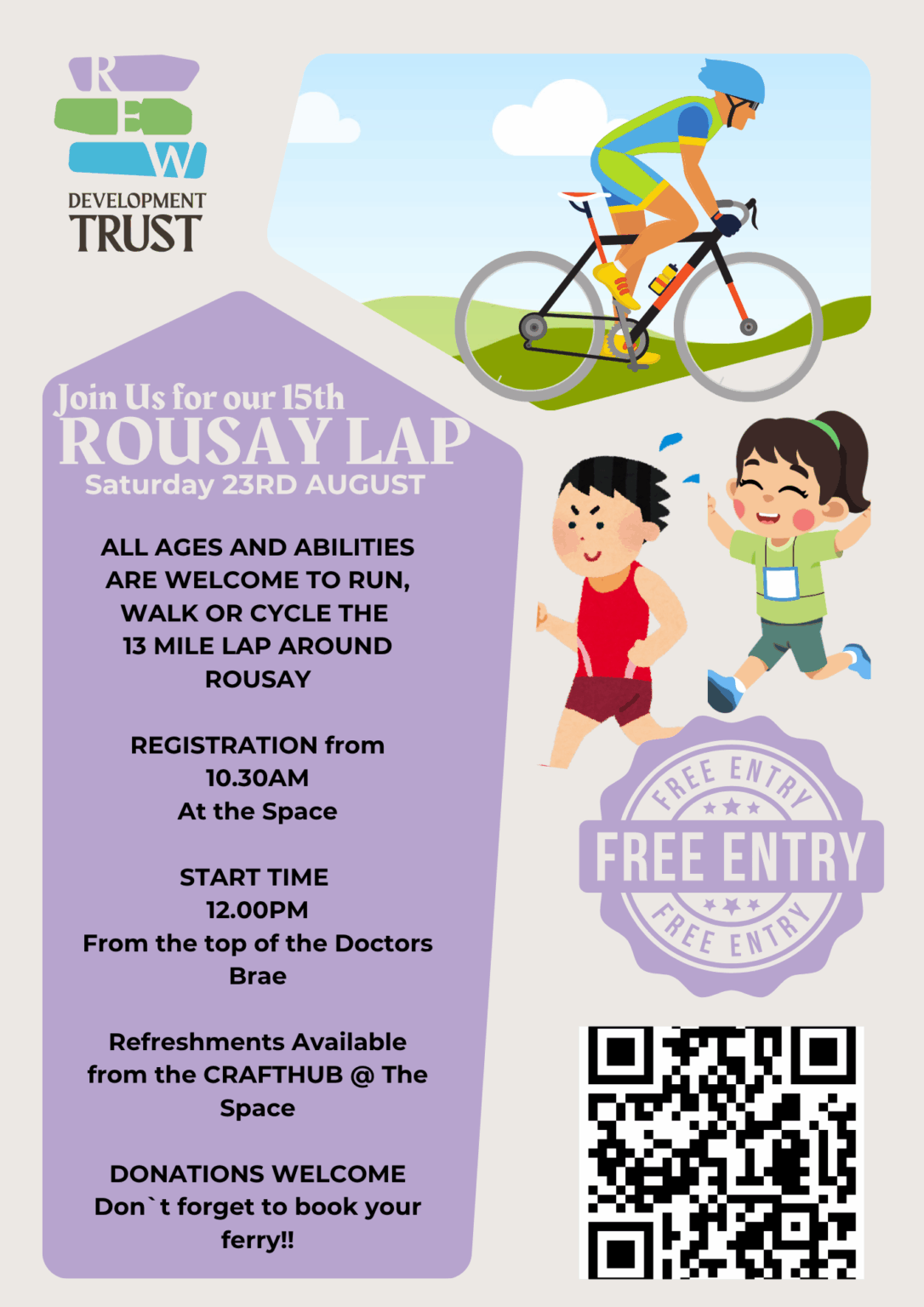 Rousay Lap 2025 - REWDT