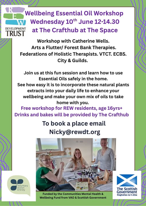 Wellbeing Aromatherapy Essential Oil Workshop